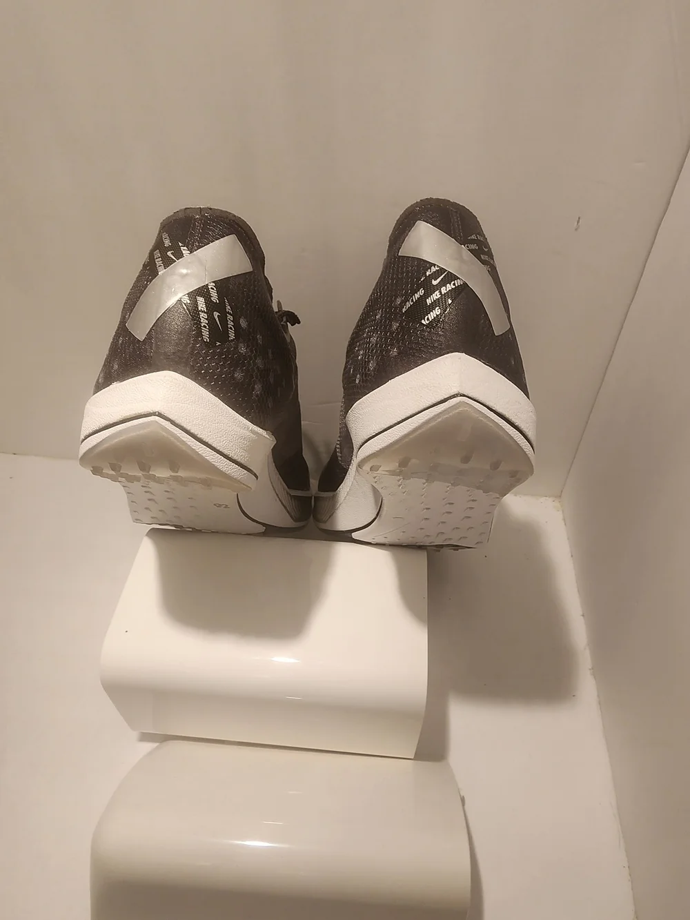 ** BNWOT** Nike ZoomX Dragonfly XC Spikes — Black/Silver Mens Sz 14